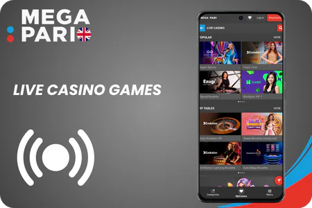Megapari App Live Casino